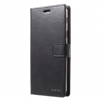 Goospery Blue Moon flip cover tok Samsung Galaxy A6 Plus (2018) - fekete