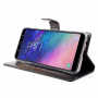 Goospery Blue Moon flip cover tok Samsung Galaxy A6 Plus (2018) - fekete