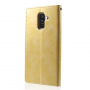 Goospery Blue Moon flip cover tok Samsung Galaxy A6 Plus (2018) - arany