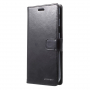 Goospery Blue Moon flip cover tok Samsung Galaxy A6 (2018) - fekete