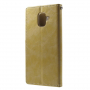 Goospery Blue Moon flip cover tok Samsung Galaxy A6 (2018) - arany