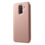Tükrös fémezett tok Samsung Galaxy A6 Plus (2018) - rózsaszín-arany