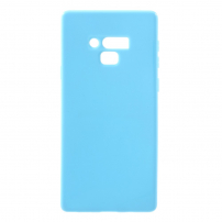 Fényes szilikon tok Samsung Galaxy Note 9 - világoskék