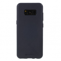 Goospery Lux műanyag tok Samsung Galaxy S8 - sötétkék