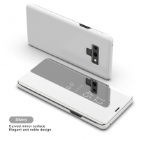 Tükrös fémezett tok Samsung Galaxy Note 9 - ezüst