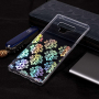 Műanyag tok - holo minta - Samsung Galaxy Note 9 - transzparens