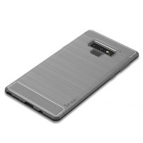 Ipaky műanyag tok csiszolt textúrával Samsung Galaxy Note 9 - szürke