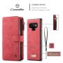 Caseme 2 az egyben pénztárcás tok Samsung Galaxy Note 9 - piros