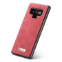 Caseme 2 az egyben pénztárcás tok Samsung Galaxy Note 9 - piros