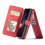 Caseme 2 az egyben pénztárcás tok Samsung Galaxy Note 9 - piros