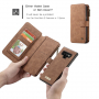 Caseme 2 az egyben pénztárcás tok Samsung Galaxy Note 9 - barna