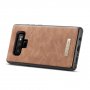 Caseme 2 az egyben pénztárcás tok Samsung Galaxy Note 9 - barna
