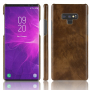 Litchi Skin bőr tok Samsung Galaxy Note 9 - barna