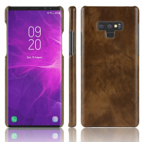 Litchi Skin bőr tok Samsung Galaxy Note 9 - barna
