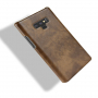 Litchi Skin bőr tok Samsung Galaxy Note 9 - barna