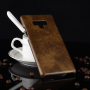 Litchi Skin bőr tok Samsung Galaxy Note 9 - barna