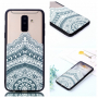 Műanyag dombornyomott tok - vizirózsa - Samsung Galaxy A6 Plus (2018) - átlátszó