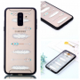 Műanyag dombornyomott tok - nyilak - Samsung Galaxy A6 Plus (2018) - átlátszó