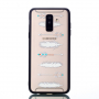 Műanyag dombornyomott tok - nyilak - Samsung Galaxy A6 Plus (2018) - átlátszó