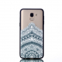 Műanyag dombornyomott tok - vizirózsa - Samsung Galaxy J6 (2018) - transzparens