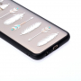 Műanyag dombornyomott tok - nyilak - Samsung Galaxy J6 (2018) - transzparens