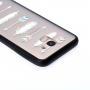 Műanyag dombornyomott tok - nyilak - Samsung Galaxy J6 (2018) - transzparens