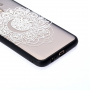 Műanyag dombornyomott tok - mandala - Samsung Galaxy J6 (2018) - transzparens