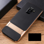 Elegance műanyag tok állvánnyal Samsung Galaxy A6 Plus (2018) - arany