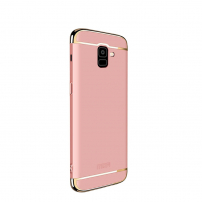 Mofi Guard műanyag tok Samsung Galaxy J6 (2018) - rózsaszín-arany