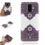 Műanyag tok - szimetrikus minta - Samsung Galaxy A6 Plus (2018) - fehér