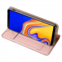 Dux Ducis Skin Pro flip cover tok Samsung Galaxy J4 Plus - rózsaszín-arany