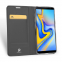 Dux Ducis Skin Pro flip cover tok Samsung Galaxy J6 Plus - szürke