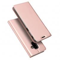 Dux Ducis Skin Pro flip cover tok Samsung Galaxy J6 Plus - rózsaszín-arany