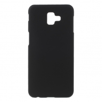 Gumírozott tok Samsung Galaxy J6 Plus - fekete