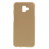 Gumírozott tok Samsung Galaxy J6 Plus - arany