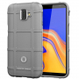 Ütésálló műanyag tok Samsung Galaxy J6 Plus - szürke