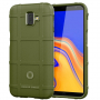 Ütésálló műanyag tok Samsung Galaxy J6 Plus - zöld