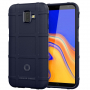 Ütésálló műanyag tok Samsung Galaxy J6 Plus - sötétkék