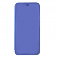 Tükrös fémezett tok Samsung Galaxy J4 Plus - kék