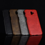 Litchi Skin bőr tok Samsung Galaxy J6 Plus - fekete