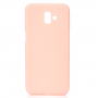Szilikon tok Samsung Galaxy J6 Plus - rózsaszín