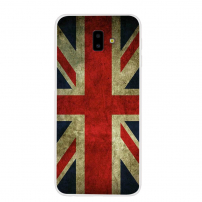 Műanyag tok - UK zászló - Samsung Galaxy J6 Plus