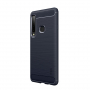 Mofi műanyag tok csiszolt textúrával Samsung Galaxy A9 (2018) - kék