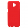 Goospery műanyag tok matt Samsung Galaxy J6 Plus - piros