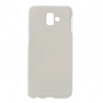 Goospery műanyag tok matt Samsung Galaxy J6 Plus - fehér