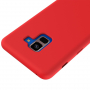 Szilikon tok Liquid Samsung Galaxy A8 Plus (2018) - piros