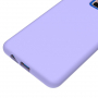 Szilikon tok Liquid Samsung Galaxy A8 Plus (2018) - lila