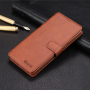 Azns bőr flip cover tok Samsung Galaxy Note 8 - barna