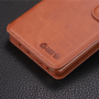 Azns bőr flip cover tok Samsung Galaxy Note 8 - barna