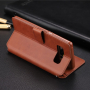 Azns bőr flip cover tok Samsung Galaxy Note 8 - barna